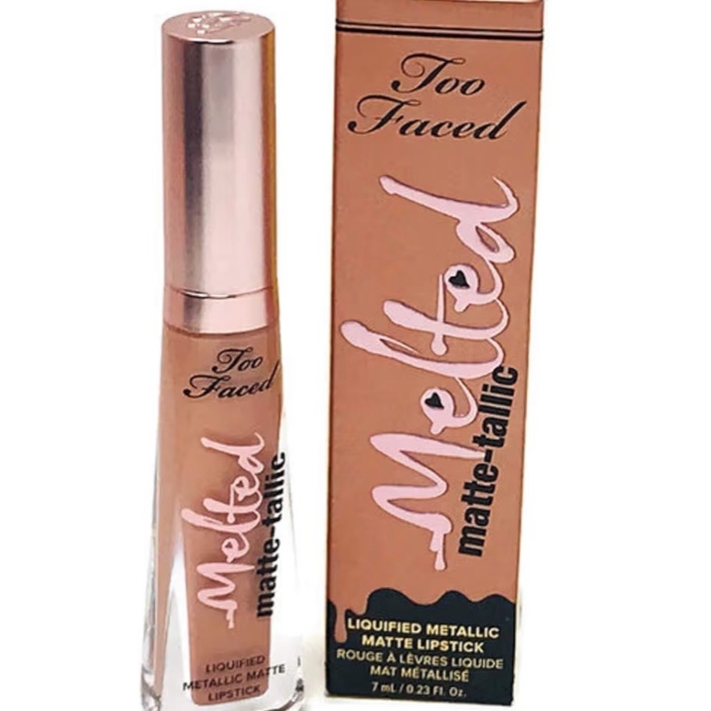 Too Faced Tan Melted Lipstick Glossy Finish